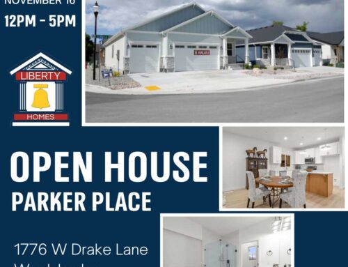 Parker Place Open House THIS SATURDAY